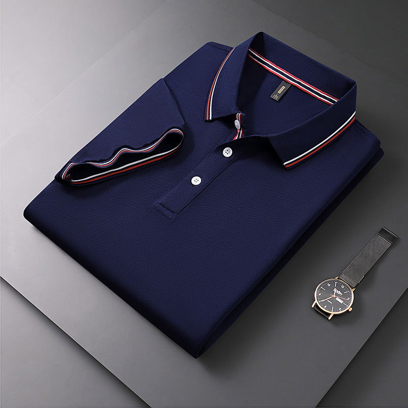 Summer Men's Polo Shirt Lapel T-shirt - CHRISTDEST GLOBAL SERVICE