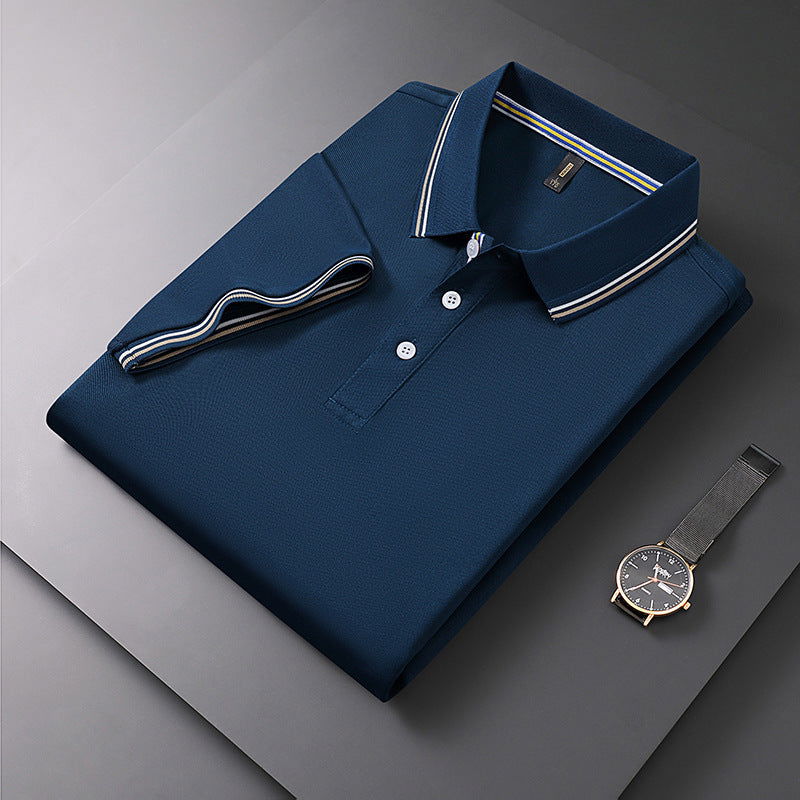 Summer Men's Polo Shirt Lapel T-shirt - CHRISTDEST GLOBAL SERVICE