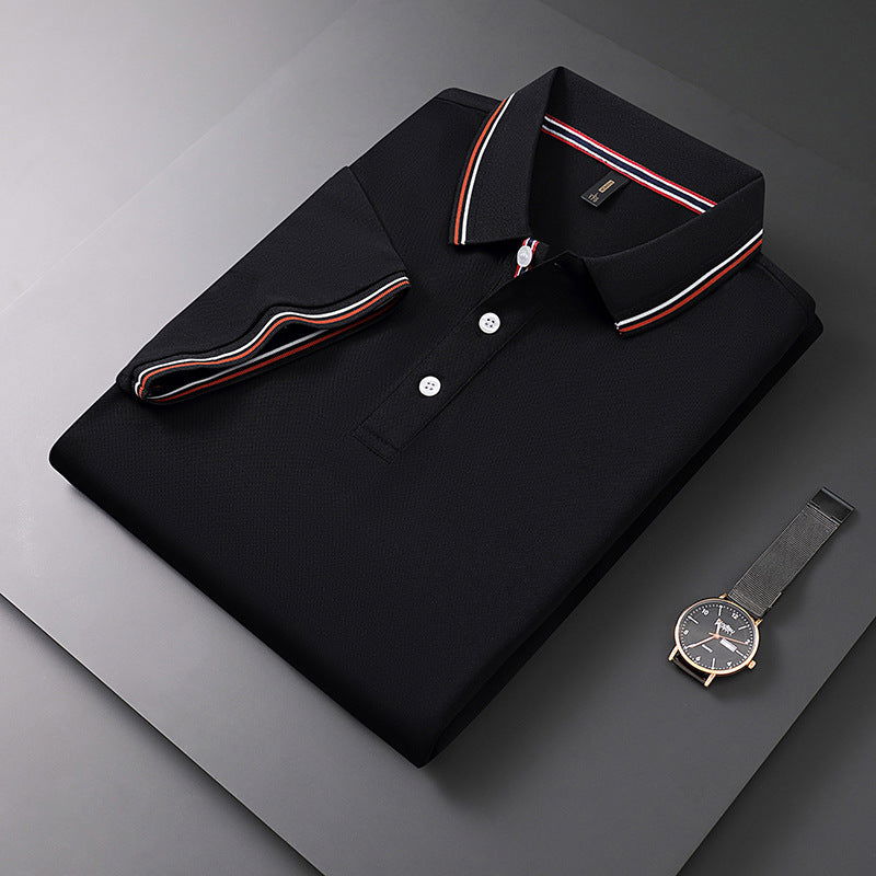 Summer Men's Polo Shirt Lapel T-shirt - CHRISTDEST GLOBAL SERVICE
