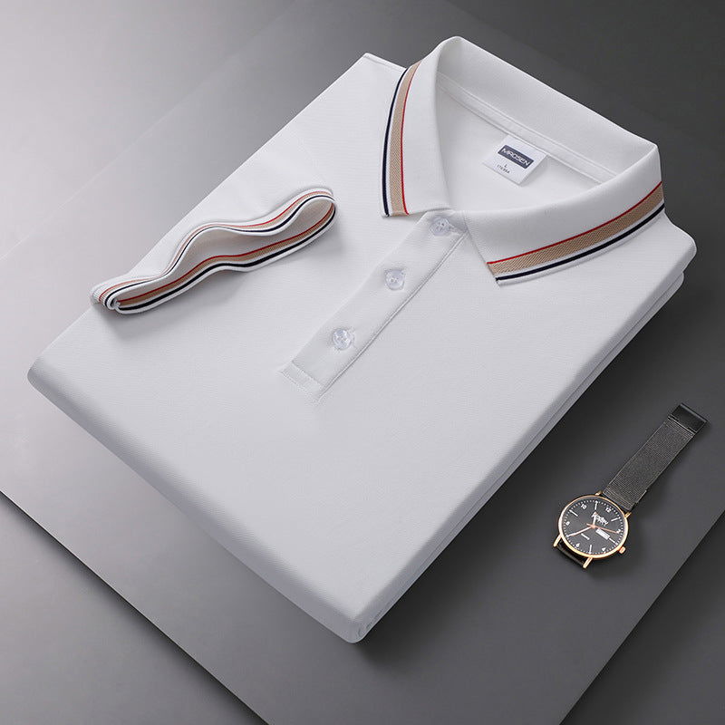 Summer Men's Polo Shirt Lapel T-shirt - CHRISTDEST GLOBAL SERVICE