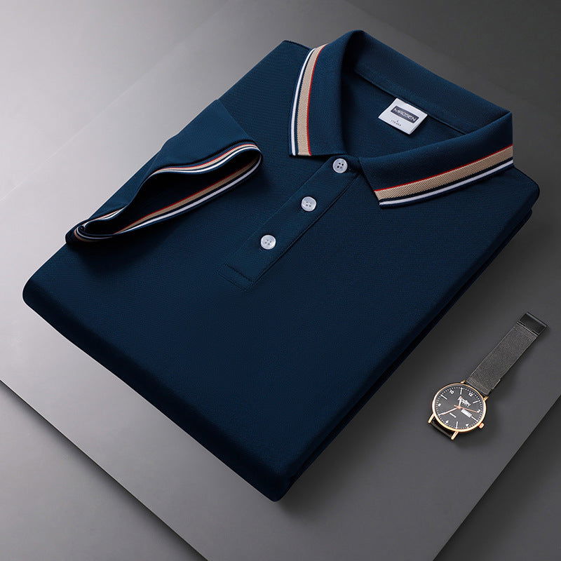 Summer Men's Polo Shirt Lapel T-shirt - CHRISTDEST GLOBAL SERVICE