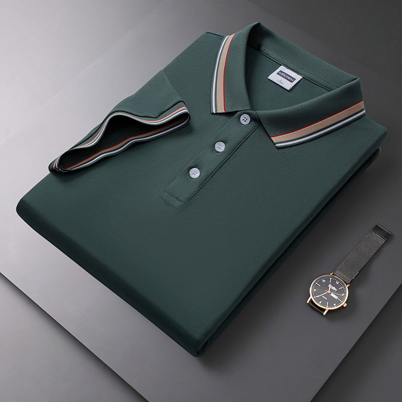 Summer Men's Polo Shirt Lapel T-shirt - CHRISTDEST GLOBAL SERVICE