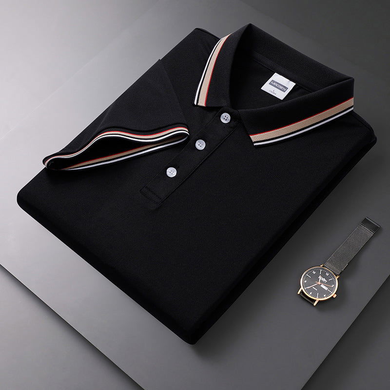 Summer Men's Polo Shirt Lapel T-shirt - CHRISTDEST GLOBAL SERVICE