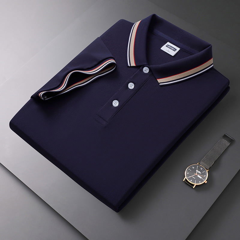 Summer Men's Polo Shirt Lapel T-shirt - CHRISTDEST GLOBAL SERVICE