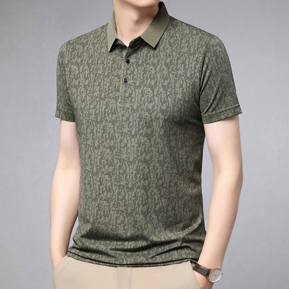 Summer Men's Thin Business Lapel Polo Shirt Short Sleeve - CHRISTDEST GLOBAL SERVICE
