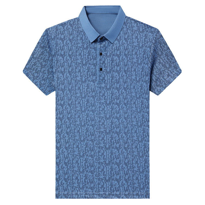 Summer Men's Thin Business Lapel Polo Shirt Short Sleeve - CHRISTDEST GLOBAL SERVICE