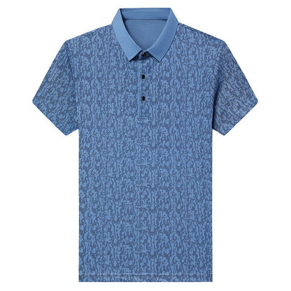 Summer Men's Thin Business Lapel Polo Shirt Short Sleeve - CHRISTDEST GLOBAL SERVICE