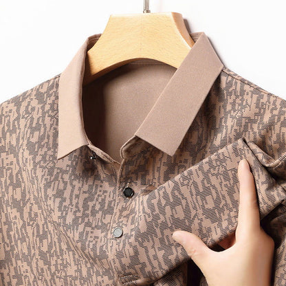 Summer Men's Thin Business Lapel Polo Shirt Short Sleeve - CHRISTDEST GLOBAL SERVICE