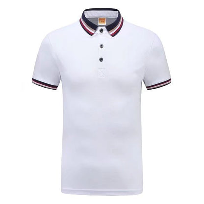 The new men's POLO overalls with lapel sleeves - CHRISTDEST GLOBAL SERVICE
