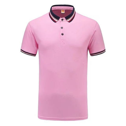 The new men's POLO overalls with lapel sleeves - CHRISTDEST GLOBAL SERVICE