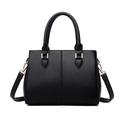 Tote bag simple shoulder crossbody large capacity soft leather women's handbag cross-border women's bag - CHRISTDEST GLOBAL SERVICE