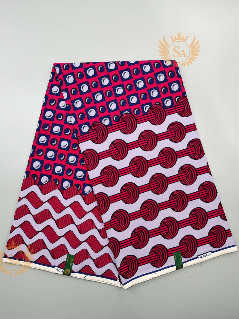 Veritable Wax Guaranteed Real wax print fabric dutch hollandais pagne africa Dress 100% Cotton n11 - CHRISTDEST GLOBAL SERVICE