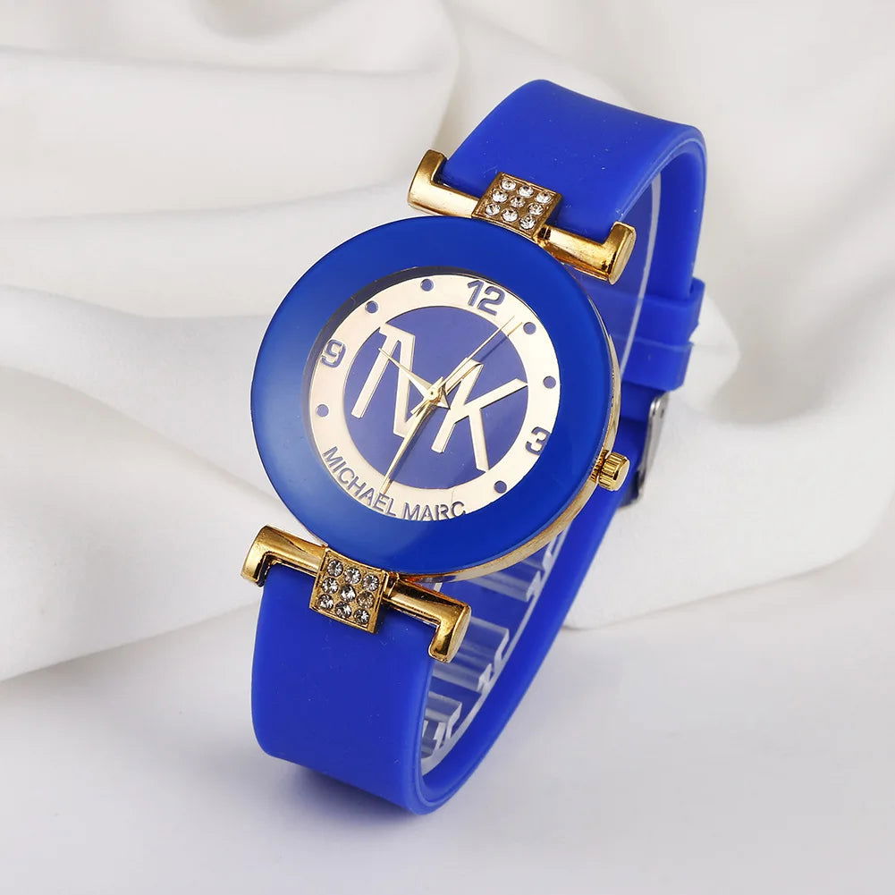 UTHAI W28 Women's Fashion Quartz Watch Light Luxury Diamond Silicone Band College Girl Watches Clock - CHRISTDEST GLOBAL SERVICE