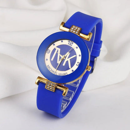 UTHAI W28 Women's Fashion Quartz Watch Light Luxury Diamond Silicone Band College Girl Watches Clock - CHRISTDEST GLOBAL SERVICE
