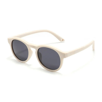 WarBlade Small Round Polarized Kids Sunglasses Silicone Flexible Safety Children Glasses 0-3 Years Boys Girls Baby Eyewear UV400 - CHRISTDEST GLOBAL SERVICE