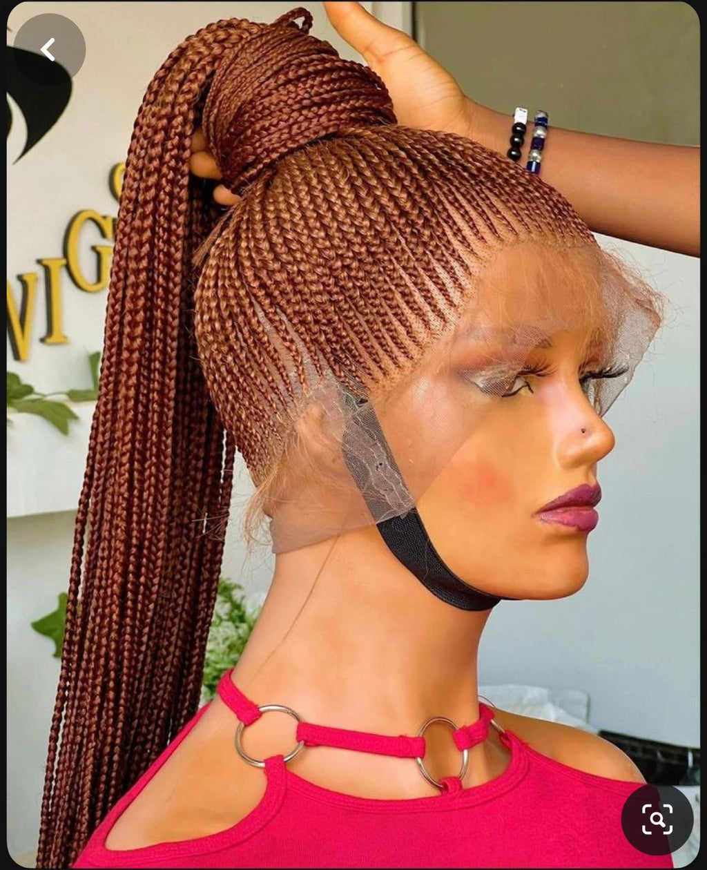 synthetic Full Lace Front Wig