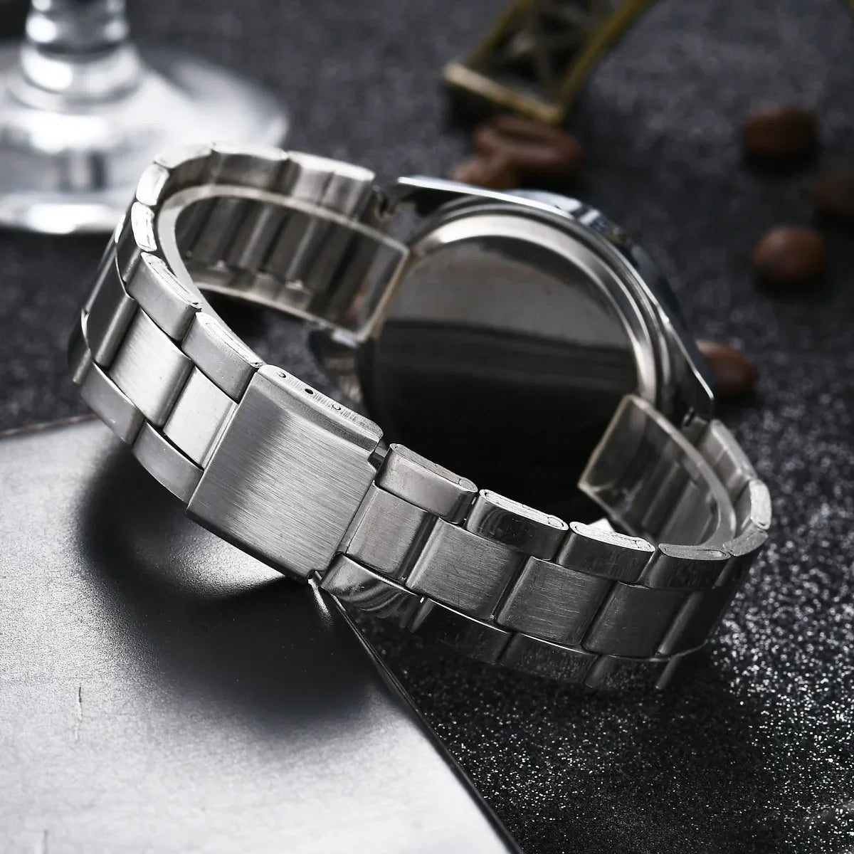 Women Crystal Diamond Watches Luxury Brand Gold WristWatch Stainless Steel Women's Watch Clock Leisure Reloj Mujer TVK - CHRISTDEST GLOBAL SERVICE