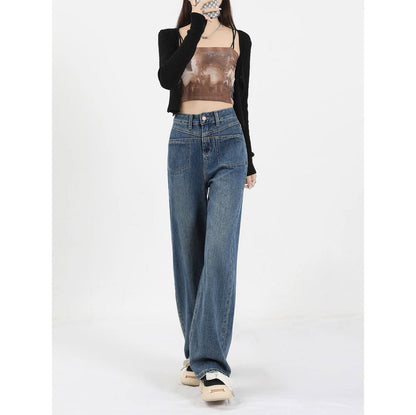 Women's High Waist Loose Jeans - CHRISTDEST GLOBAL SERVICE