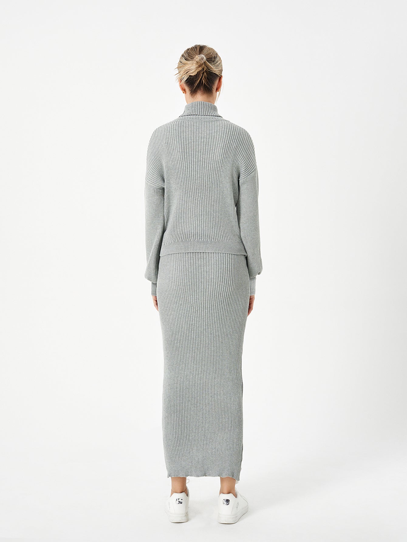 Women's Knitted Skirt Suit - CHRISTDEST GLOBAL SERVICE