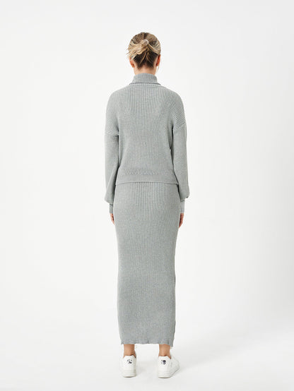 Women's Knitted Skirt Suit - CHRISTDEST GLOBAL SERVICE