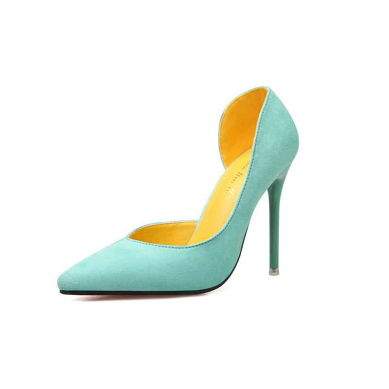 Women's Low-cut Pointed-toe Side Hollow-out Shoes - CHRISTDEST GLOBAL SERVICE