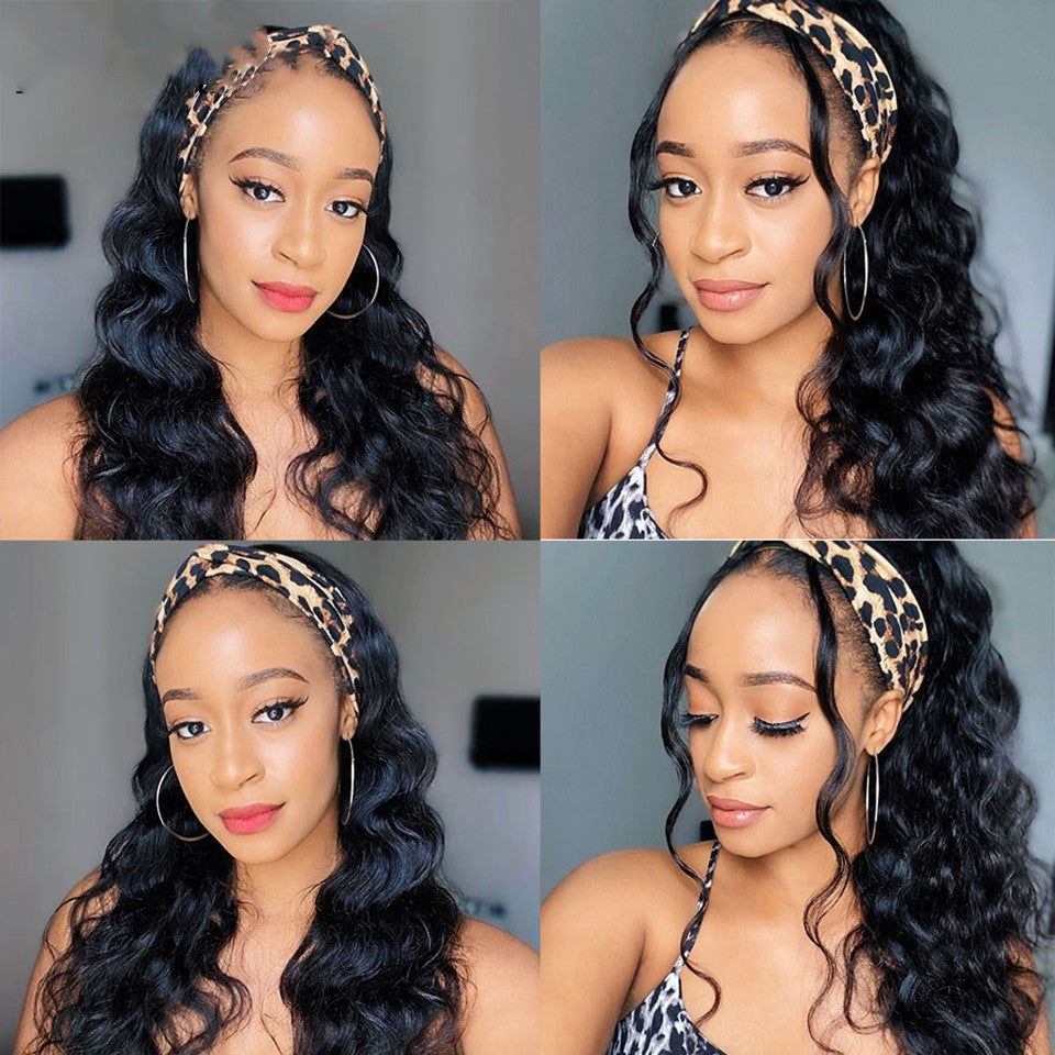 Women's New Ice Silk Hair With Head Cover Long Curly Wig - CHRISTDEST GLOBAL SERVICE