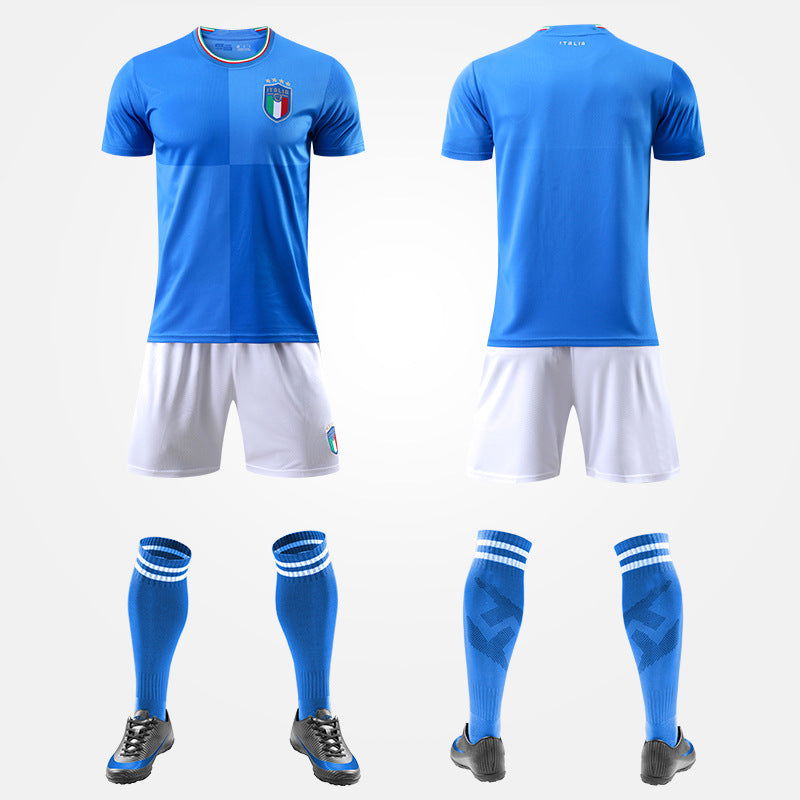 World Cup Qatar Football Shirt Set National Team Kit Uruguay Qatar Italy Liverpool Chelsea Home Away Boys and Girls - CHRISTDEST GLOBAL SERVICE
