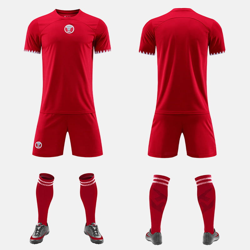World Cup Qatar Football Shirt Set National Team Kit Uruguay Qatar Italy Liverpool Chelsea Home Away Boys and Girls - CHRISTDEST GLOBAL SERVICE