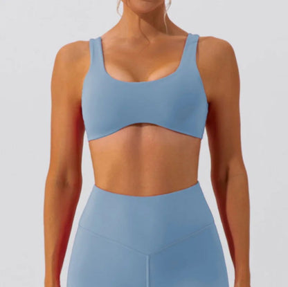 Yoga Bra With Tight Fit Moisture Absorption Sweat Wicking High Elasticity Breathability And A Nude Feel Yoga Bra - CHRISTDEST GLOBAL SERVICE