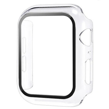 Glass+Cover For Apple Watch case 8 7 6 SE 5 9 iWatch Accessorie Screen Protector Apple watch serie 44mm 40mm 41mm 45mm 42mm 38mm - CHRISTDEST GLOBAL SERVICE