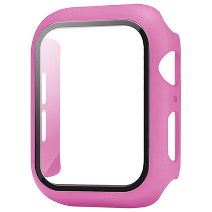 Glass+Cover For Apple Watch case 8 7 6 SE 5 9 iWatch Accessorie Screen Protector Apple watch serie 44mm 40mm 41mm 45mm 42mm 38mm - CHRISTDEST GLOBAL SERVICE
