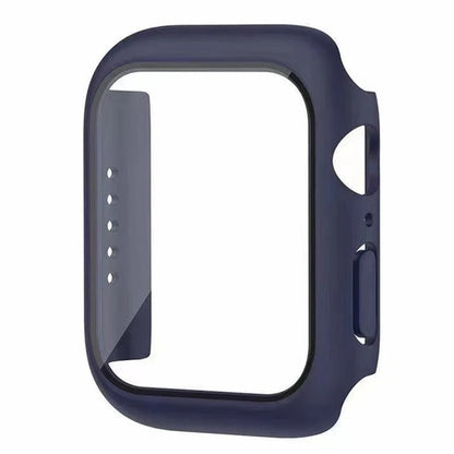 Glass+Cover For Apple Watch case 8 7 6 SE 5 9 iWatch Accessorie Screen Protector Apple watch serie 44mm 40mm 41mm 45mm 42mm 38mm - CHRISTDEST GLOBAL SERVICE