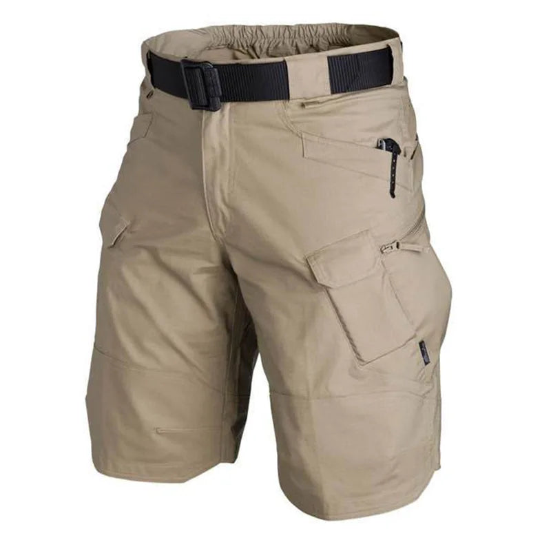 Summer Waterproof Quick Dry Multi-pocket Shorts Men Cargo Shorts Tactical Short Pants Men's Outdoor Clothes Hunting Fishing - CHRISTDEST GLOBAL SERVICE