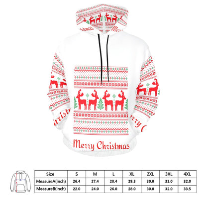 Men's All Over Print Hoodie (USA Size) (Model H13)