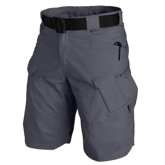 Summer Waterproof Quick Dry Multi-pocket Shorts Men Cargo Shorts Tactical Short Pants Men's Outdoor Clothes Hunting Fishing - CHRISTDEST GLOBAL SERVICE