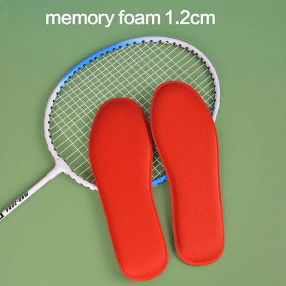 one pair Memory Foam Shoe Insoles Breathable Absorbing Arch Soft Comfortable Athletic Insole Shock Sport Shoes Pad Pain Relief - CHRISTDEST GLOBAL SERVICE
